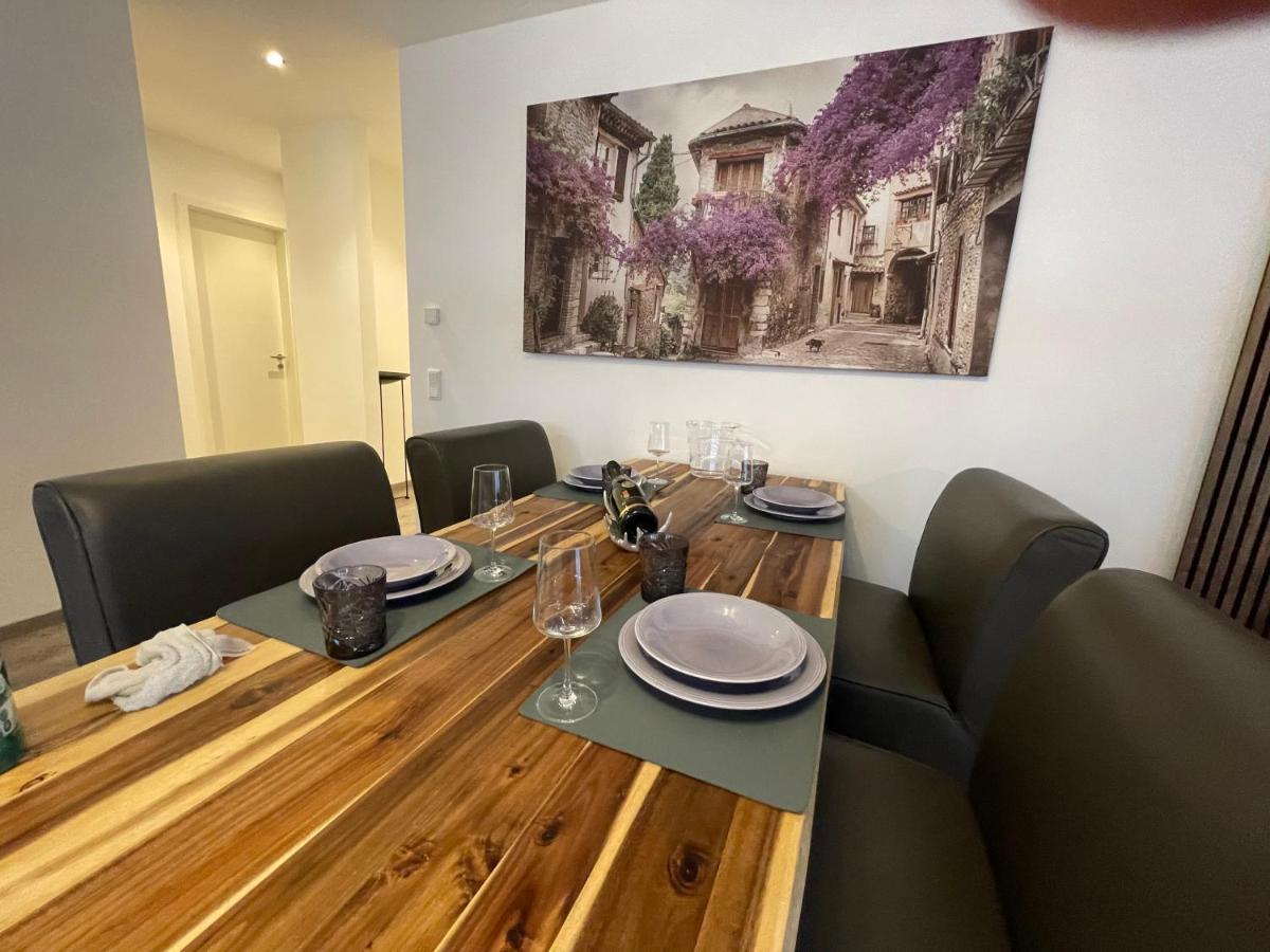 Exklusive Wohnung Zentral Mit Grossem Balkon Losheim Extérieur photo