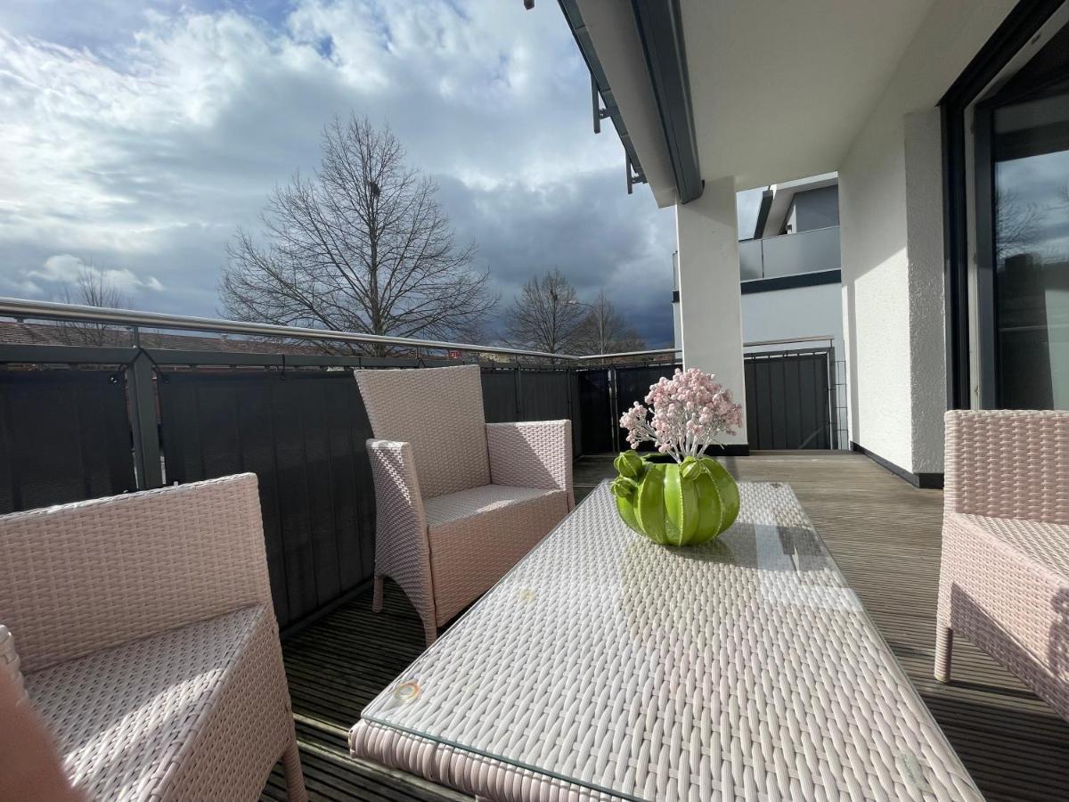 Exklusive Wohnung Zentral Mit Grossem Balkon Losheim Extérieur photo
